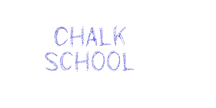 Chalk School Font Download