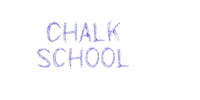 Chalk School Font