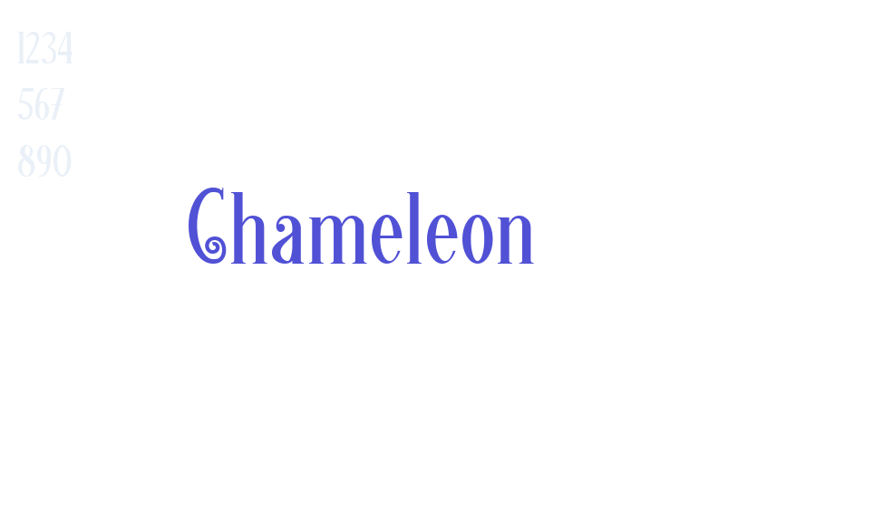 Chameleon-font-download