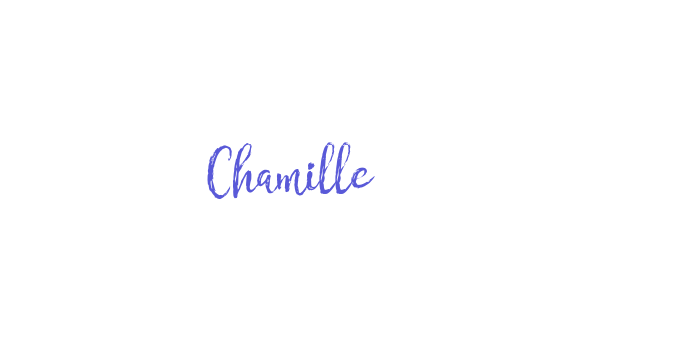 Chamille Font Download