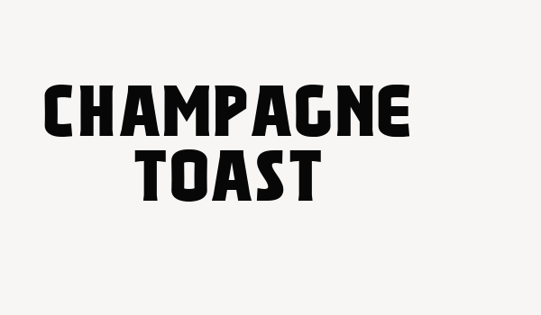 Champagne Toast Font