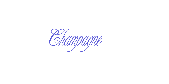 Champagne Font Download