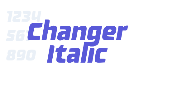 Changer Italic font