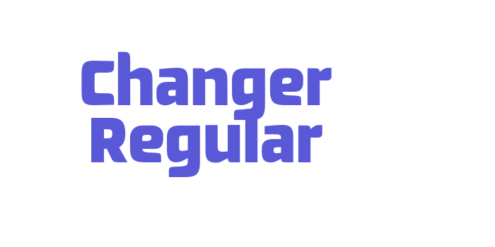 Changer Regular Font Download