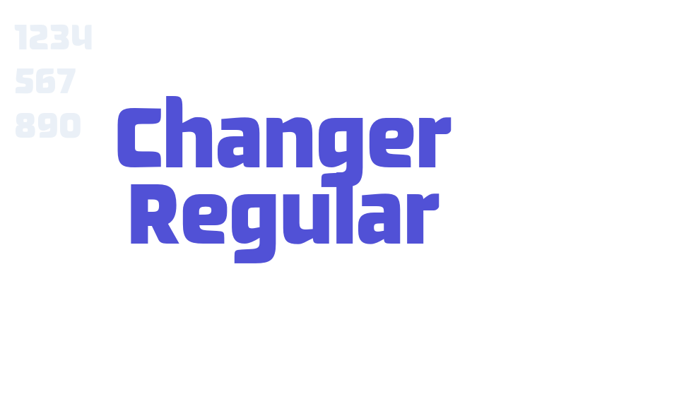 Changer Regular-font-download