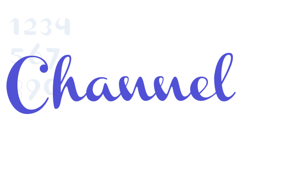 Channel Font Download