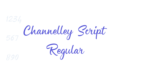 Channelley Script Regular-font-download