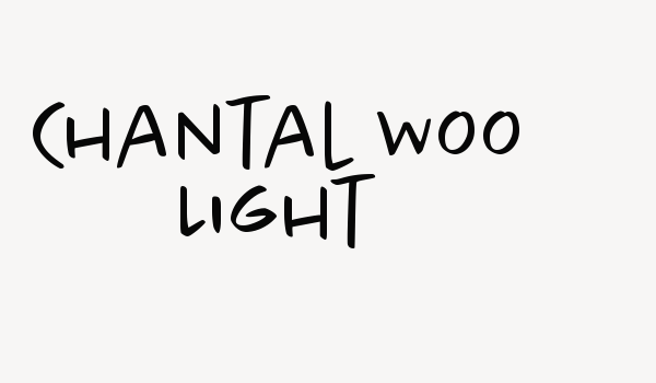 Chantal W00 Light Font