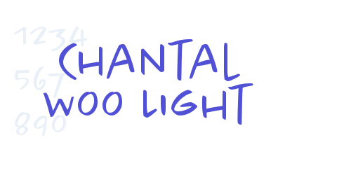 Chantal W00 Light-font-download