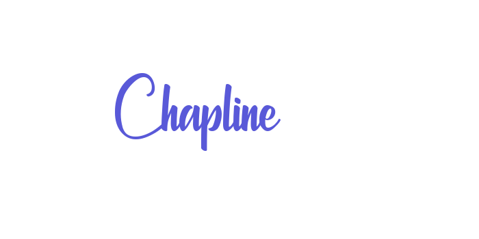 Chapline Font