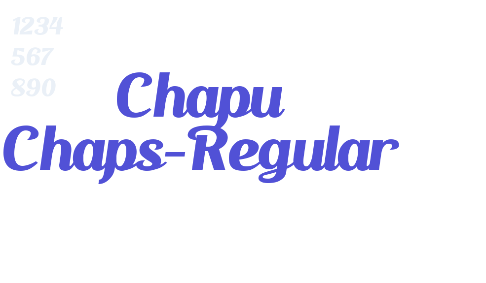 Chapu Chaps-Regular-font-download