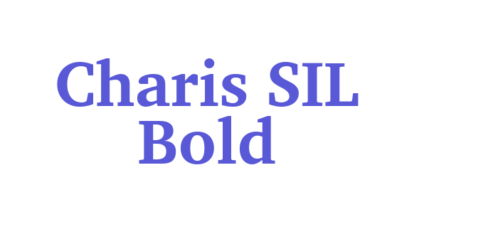 Charis SIL Bold Font Download