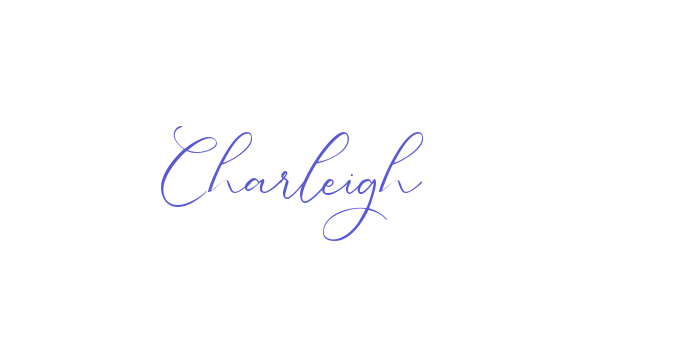 Charleigh Font