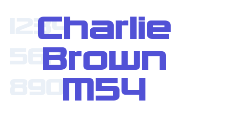 Charlie Brown M54-font-download