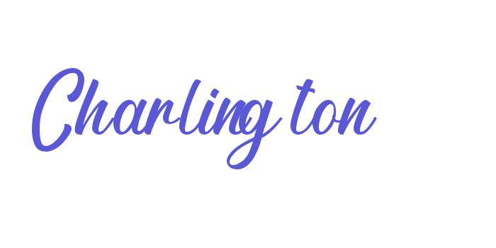 Charlington Font Download