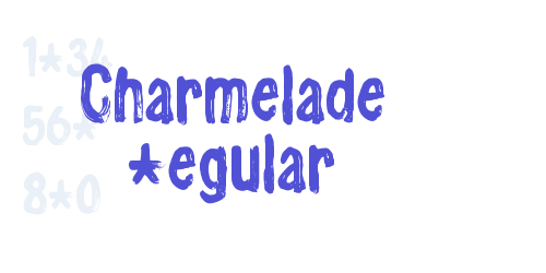 Charmelade Regular-font-download