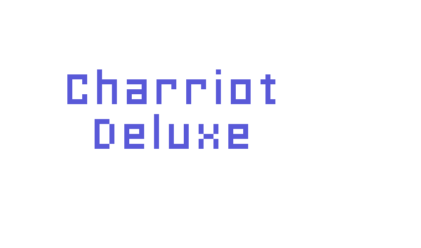 Charriot Deluxe Font