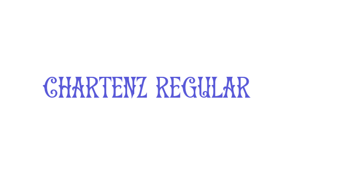 Chartenz Regular Font