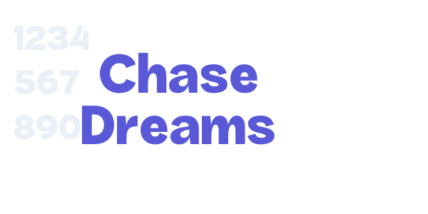 Chase Dreams font free