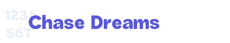 Chase Dreams-related font