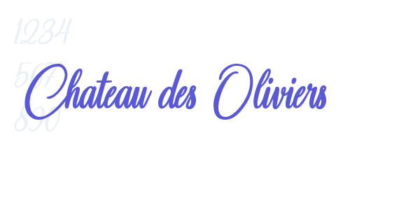 Chateau des Oliviers font