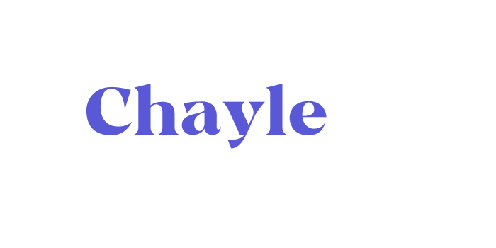 Chayle Font Download