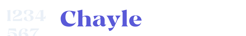 Chayle font download