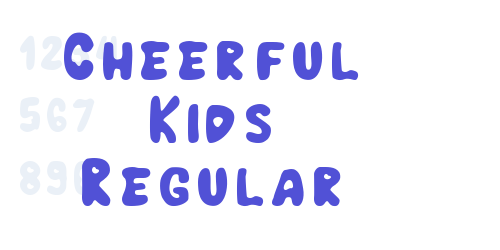 Cheerful Kids Regular-font-download