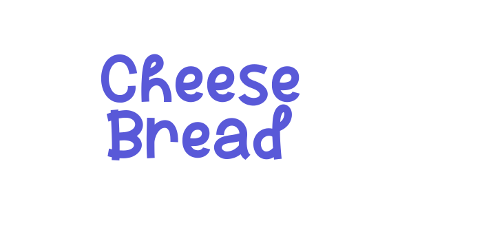 Cheese Bread Font Download