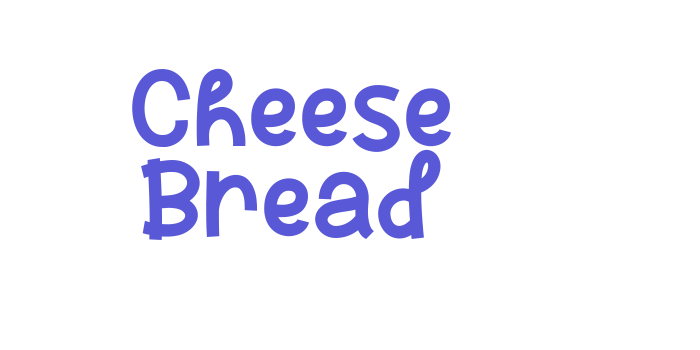 Cheese Bread Font