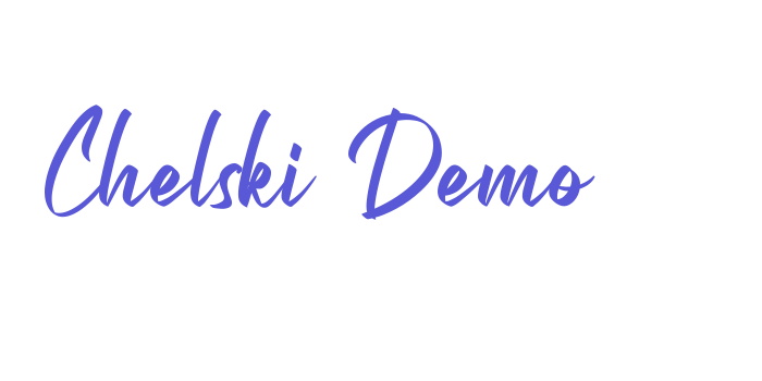 Chelski Demo Font Download