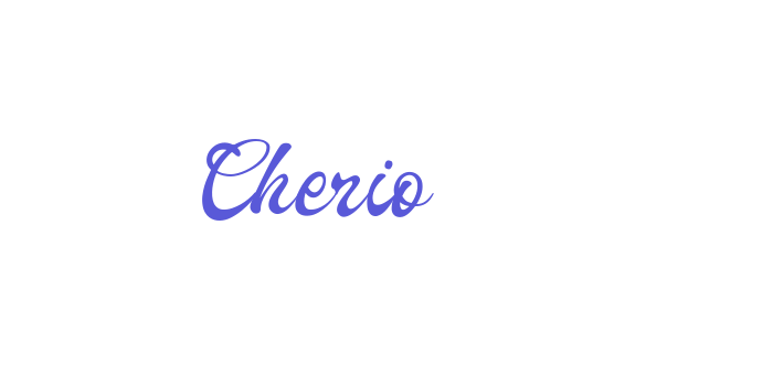 Cherio Font Download