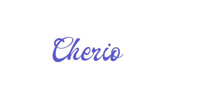 Cherio Font