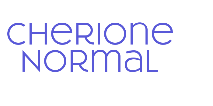 Cherione Normal Font