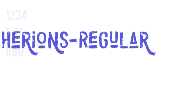 Cherions-Regular font free