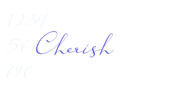 Cherish Font