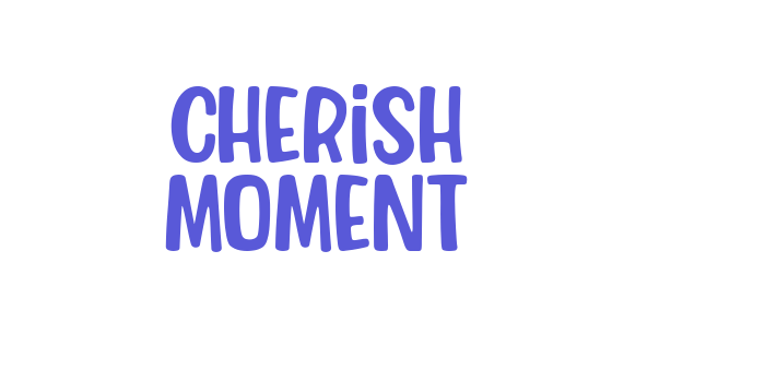 Cherish Moment Font Download