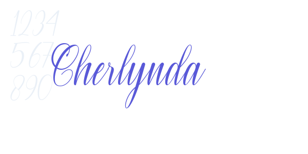 Cherlynda font