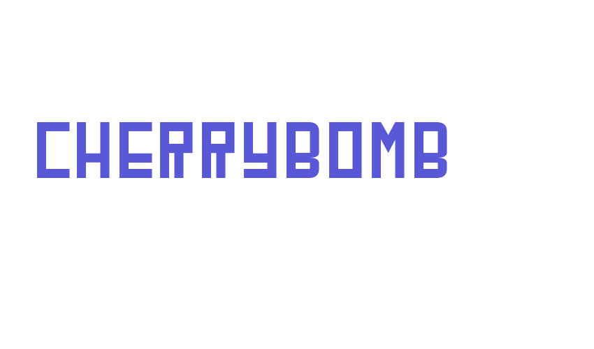 CherryBomb Font Download