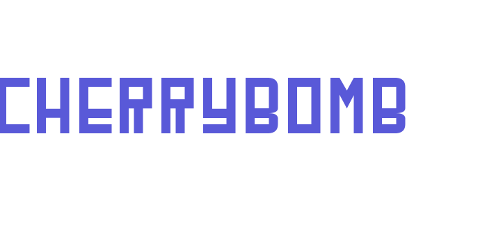 CherryBomb Font