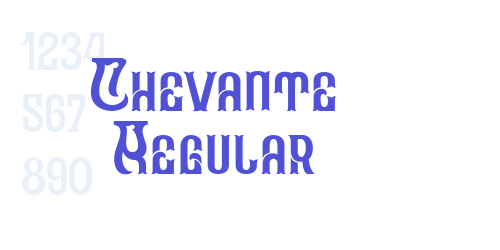 Chevante Regular-font-download