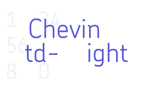 Chevin Std-Light Font Download