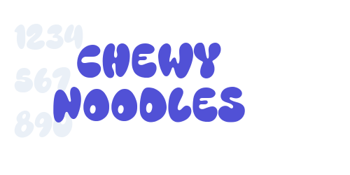 Chewy Noodles-font-download