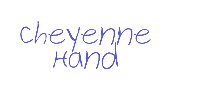 Cheyenne Hand Font Download