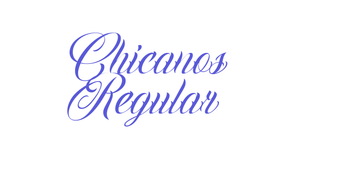 Chicanos Regular Font Download