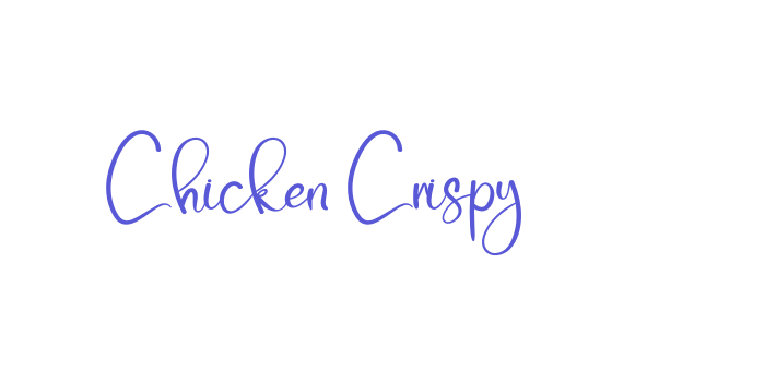 Chicken Crispy Font Download