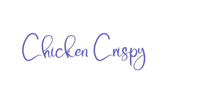 Chicken Crispy Font