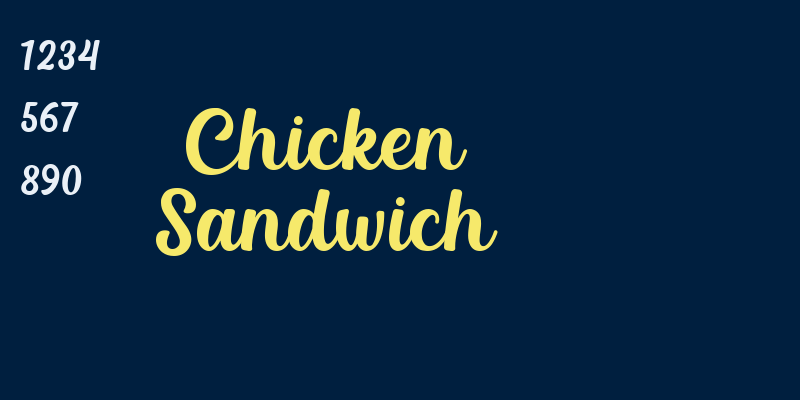 Chicken Sandwich