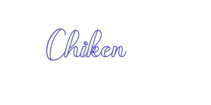 Chiken Font Download