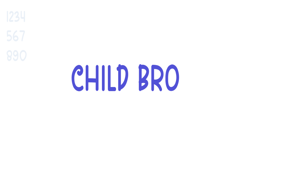 Child Bro-font-download